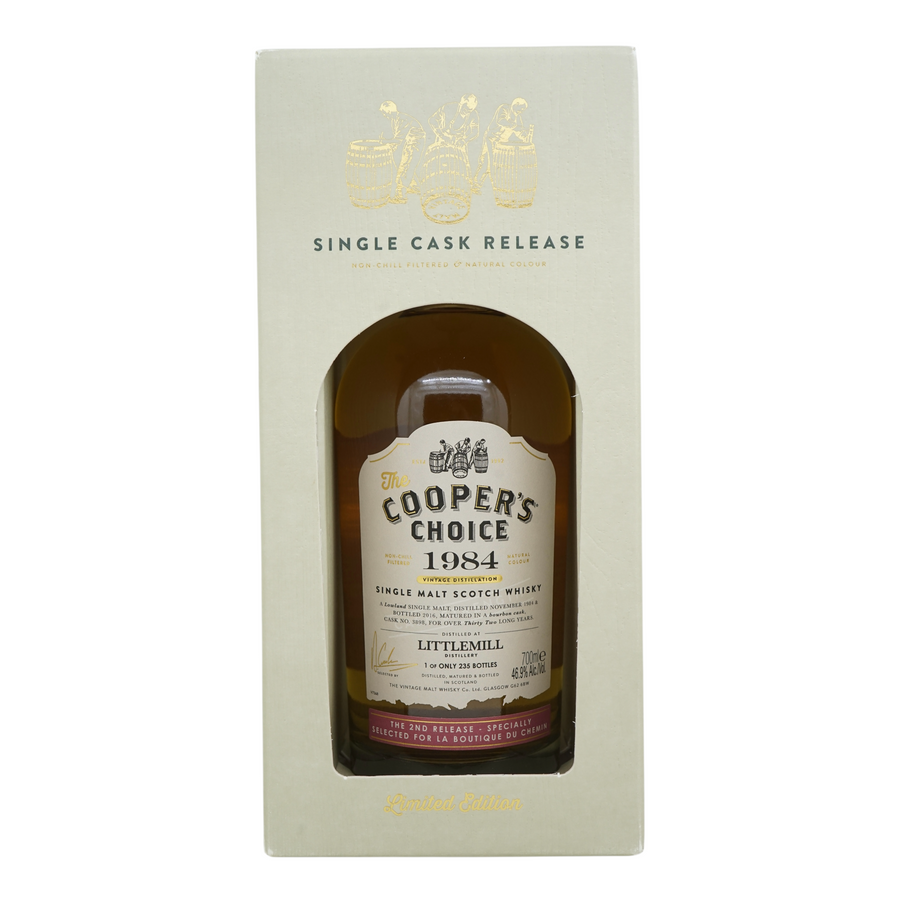 Littlemill 1984/2016 Bottled for La Boutique du Chemin The Cooper's Choice