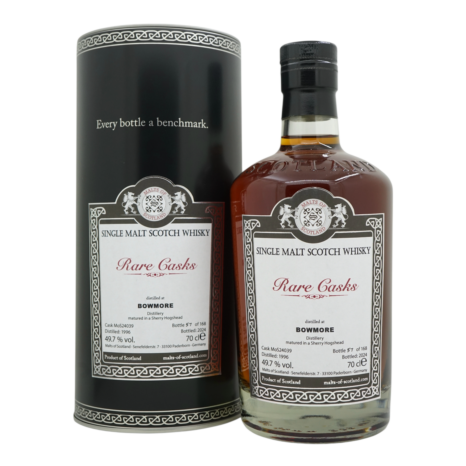 Bowmore 1996/2024 Rare Cask Range Malts of Scotland #MoS24039