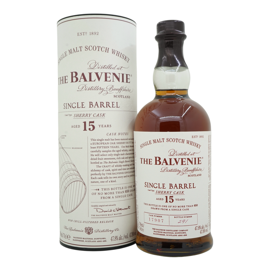 Balvenie 15 Year Old Single Barrel - Sherry Cask #17907