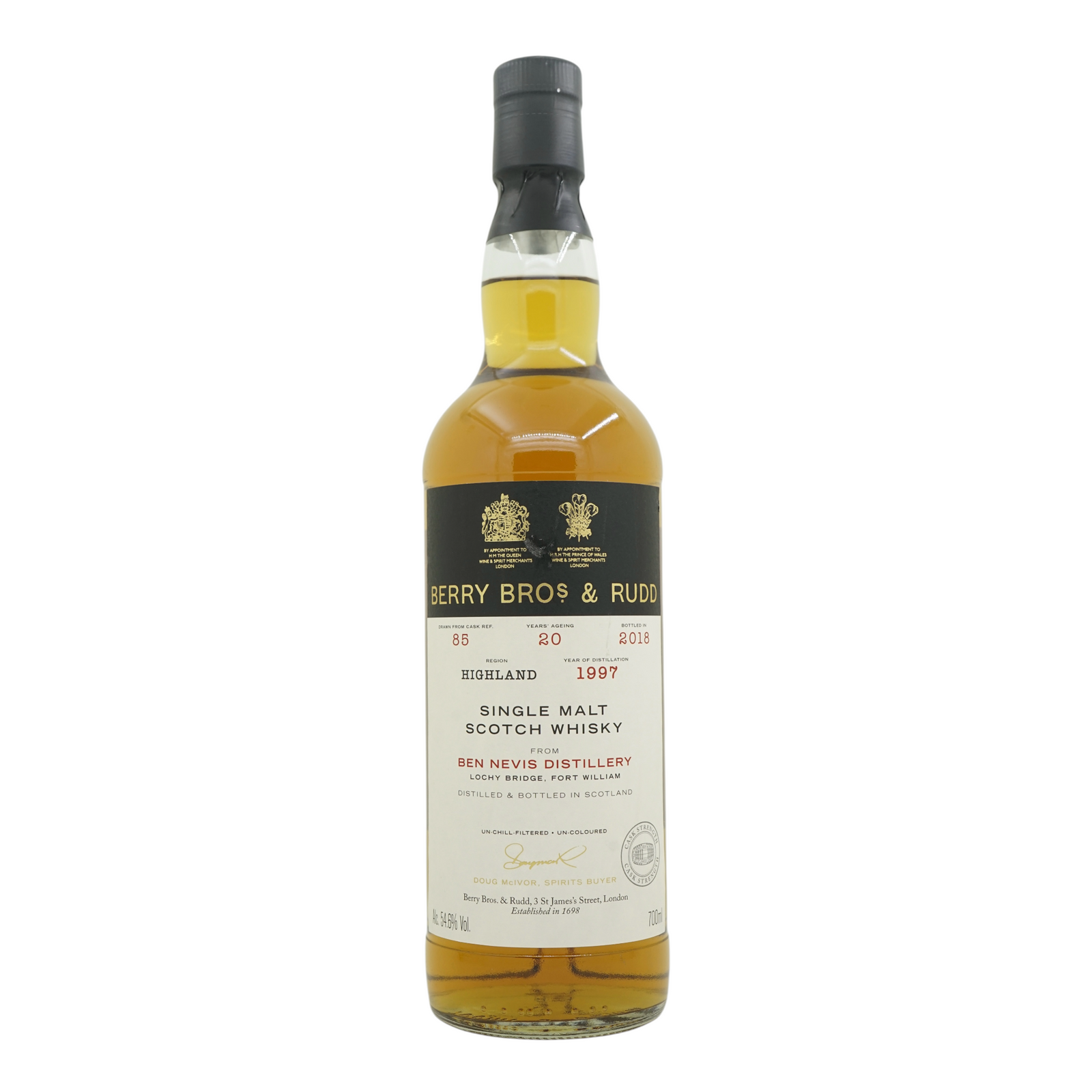 Ben Nevis 1997/2018 20 Year Old Berry Bros&Rudd #85