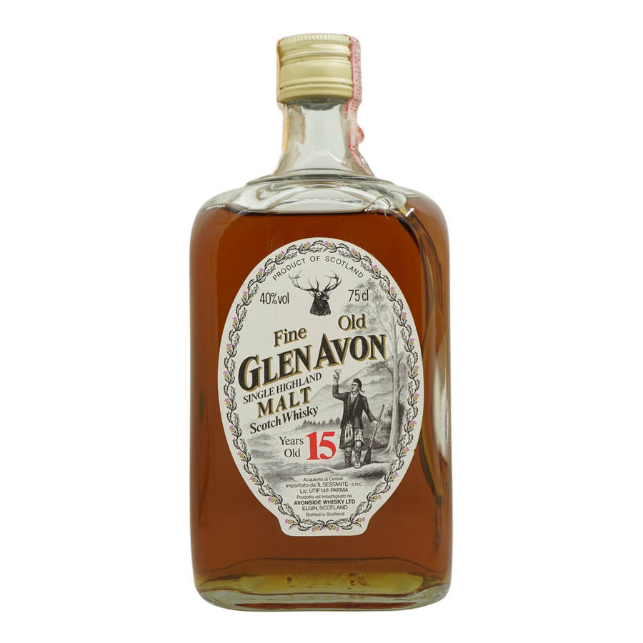 Glen Avon 15 Year Old Gordon and Macphail for Sestante 40% ( 1980s )