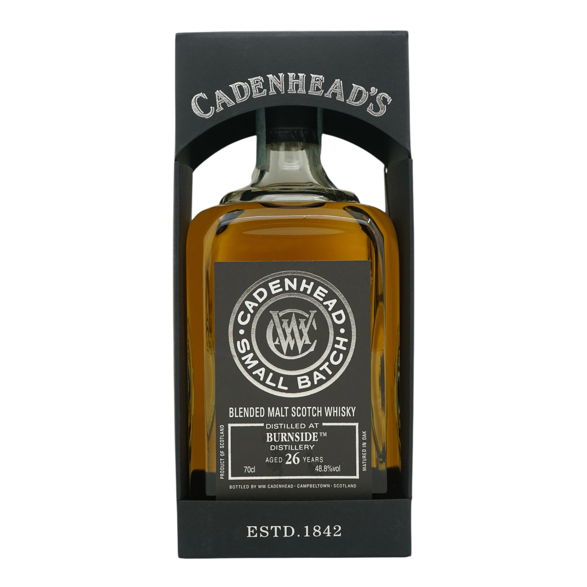 Burnside 1989/2015 26 Year Old Small Batch Cadenhead's 48.8%
