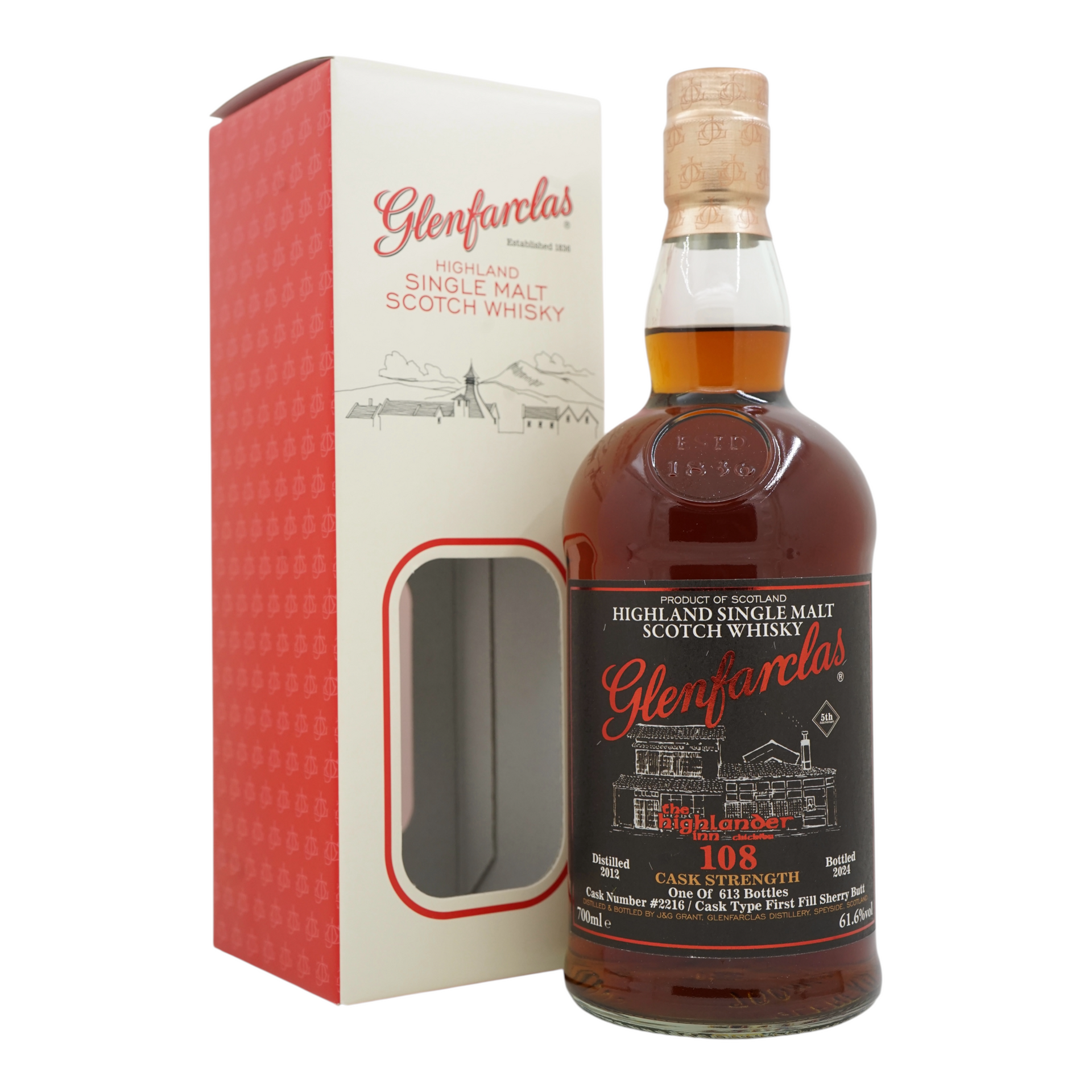 Glenfarclas 108 2012/2024 Single Cask Bottled for The