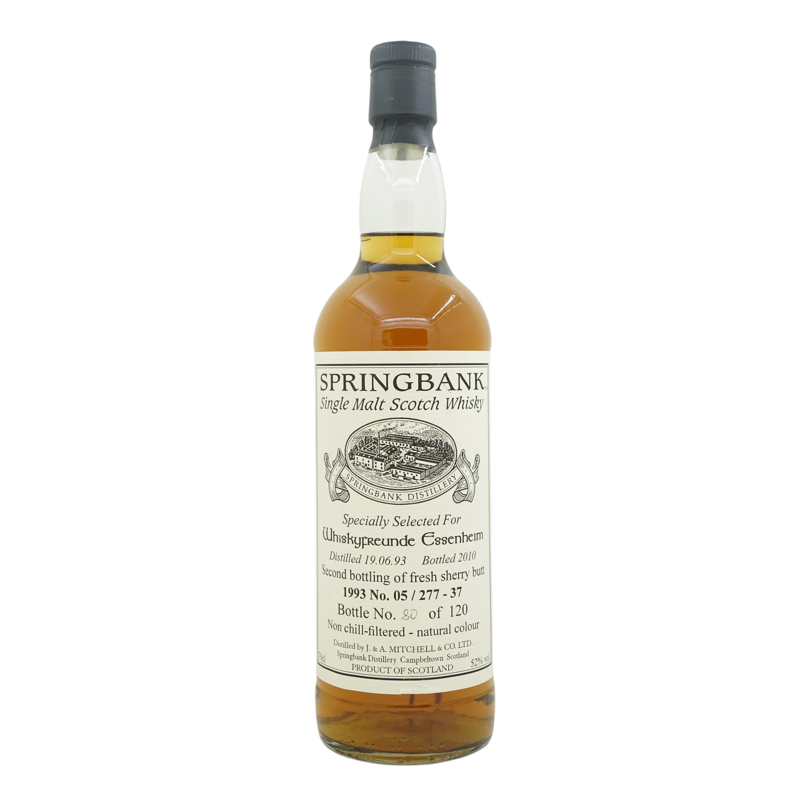 Springbank 1993/2010 Private Bottling Springbank 1993 Private Bottling #05/277-37