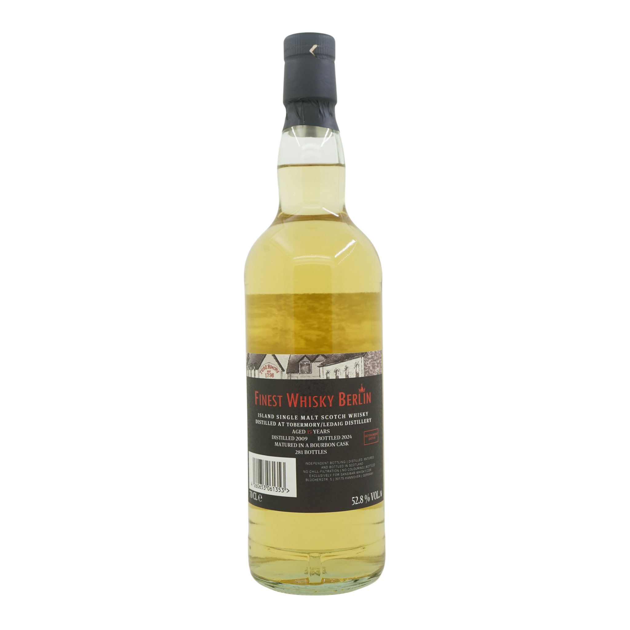Ledaig 2009/2024 15 Year Old Finest Whisky Berlin - Retirement Batch Sansibar