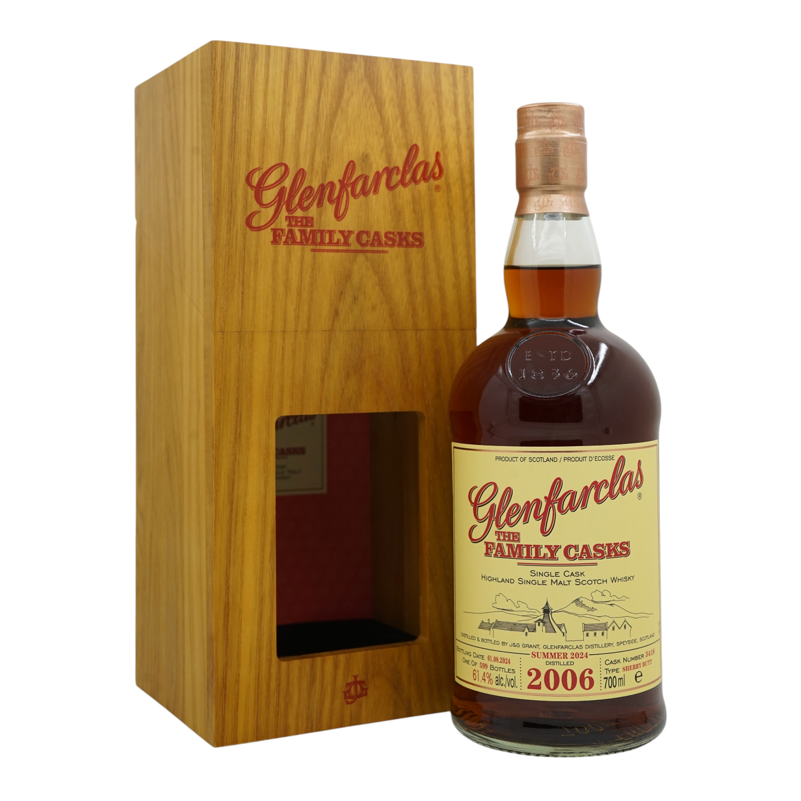 Glenfarclas 2006/2024 The Family Casks (Release S24) #3418