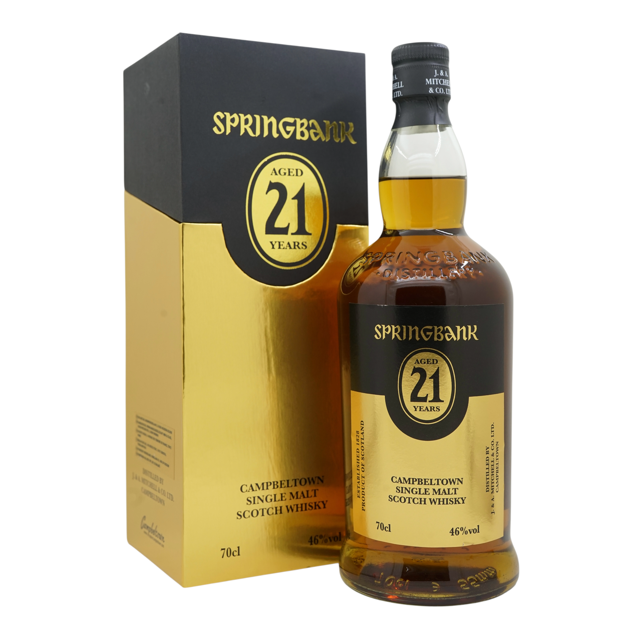 Springbank 21 Year Old 2021 (box damaged)