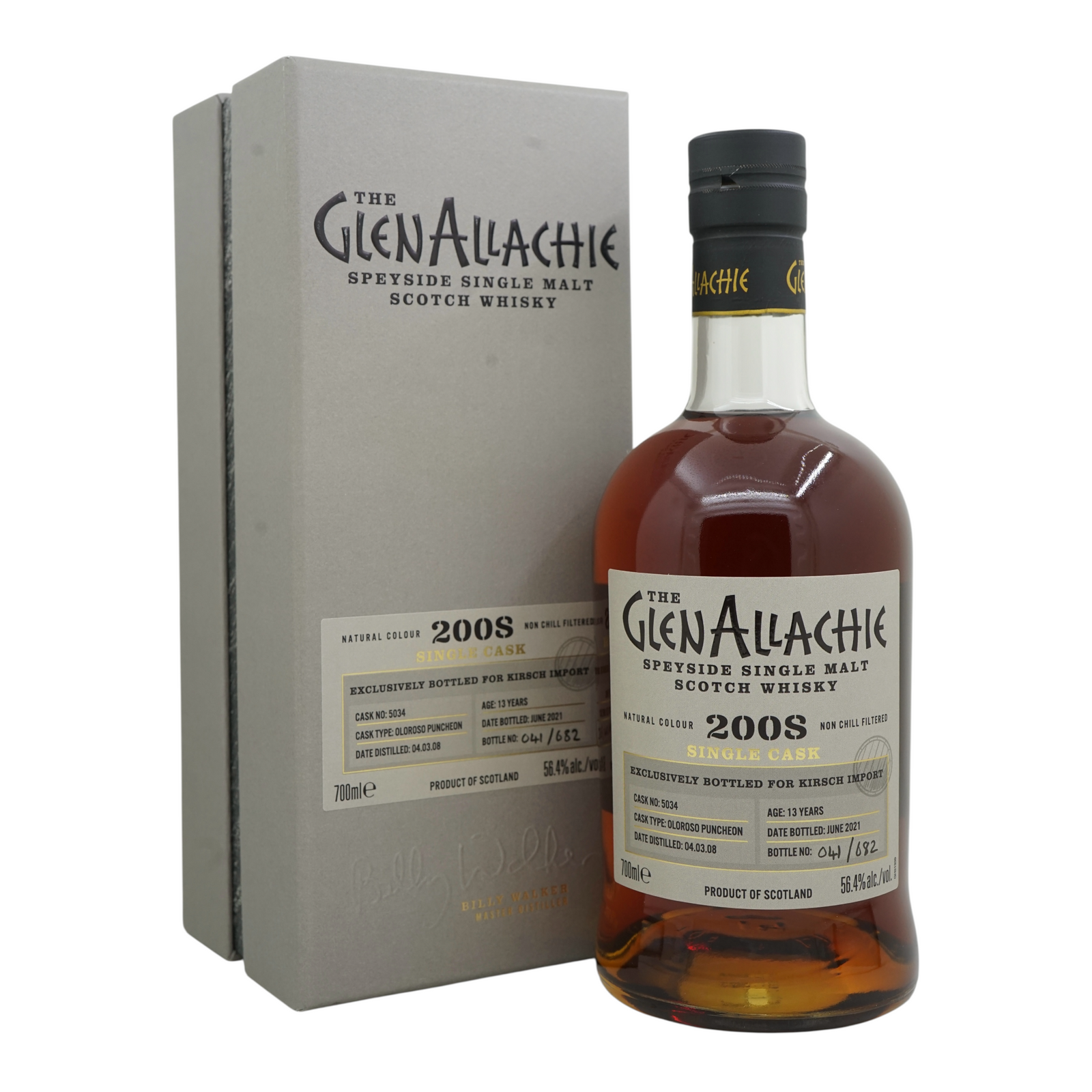 Glenallachie 2008/2021 13 Year Old Oloroso Puncheon #5034