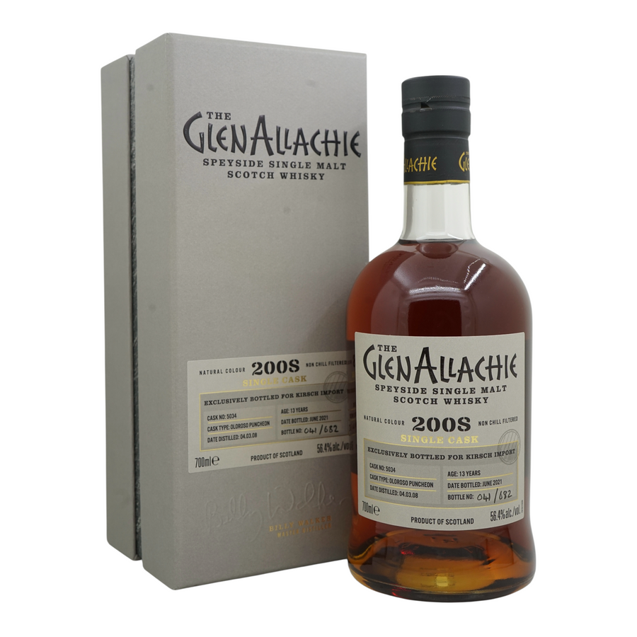 Glenallachie 2008/2021 13 Year Old Oloroso Puncheon #5034