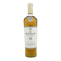 Macallan 15 Year Old Triple Cask Matured - Fine Oak (with no box)
