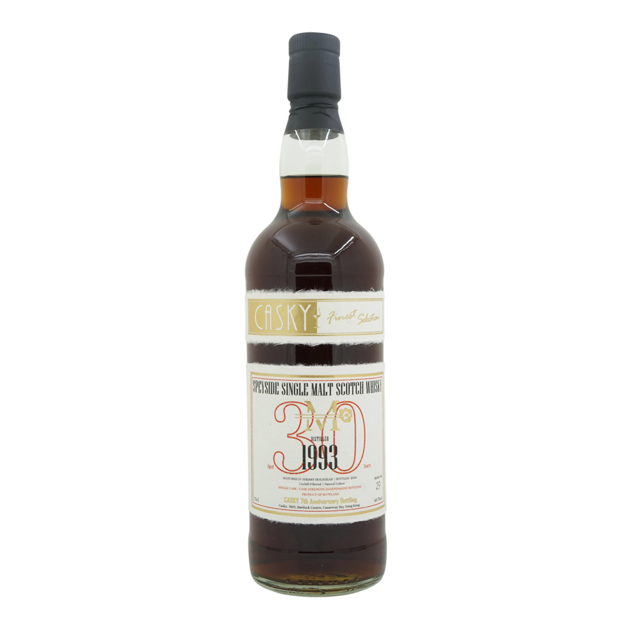 Speyside (M) 1993/2024 30 Year Old Sherry Hogshead Casky Finest Selection 49.7%