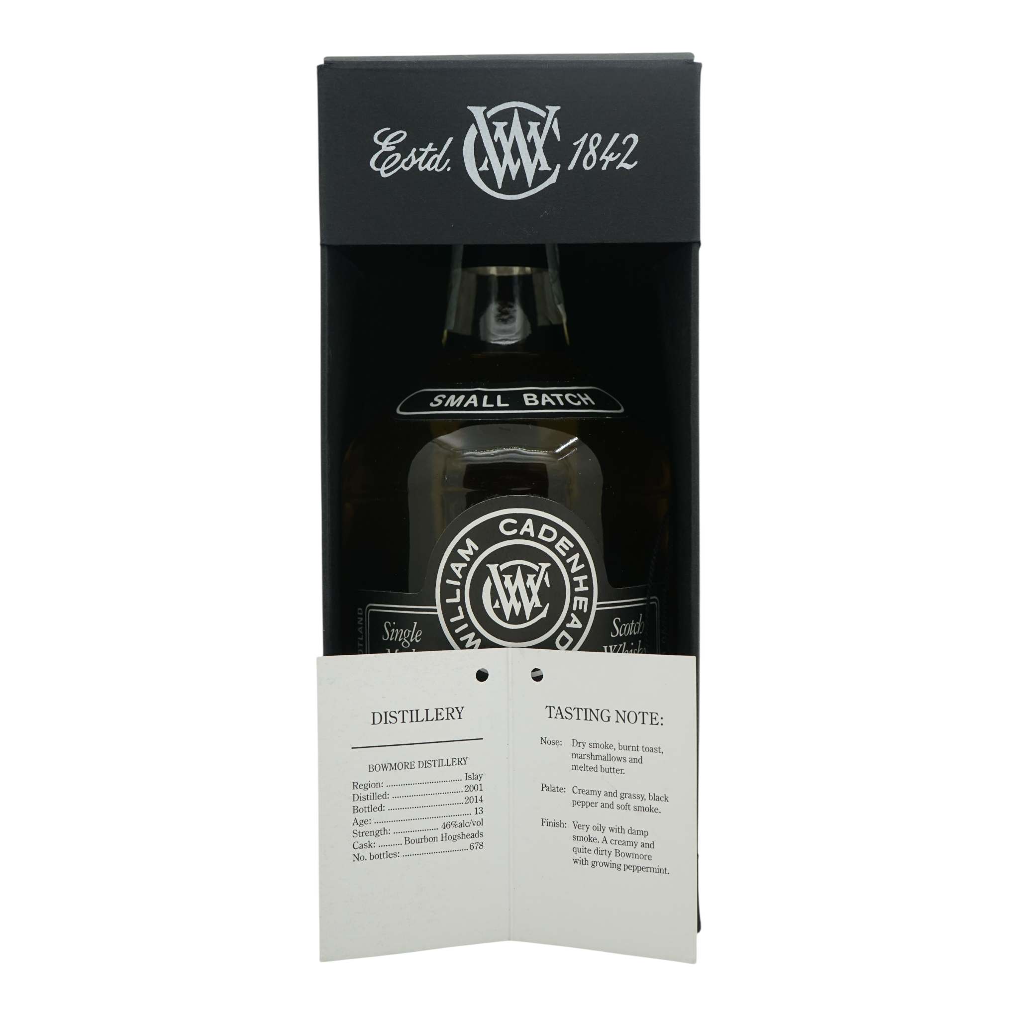 Bowmore 2001/2014 13 Year Old Small Batch Cadenhead's