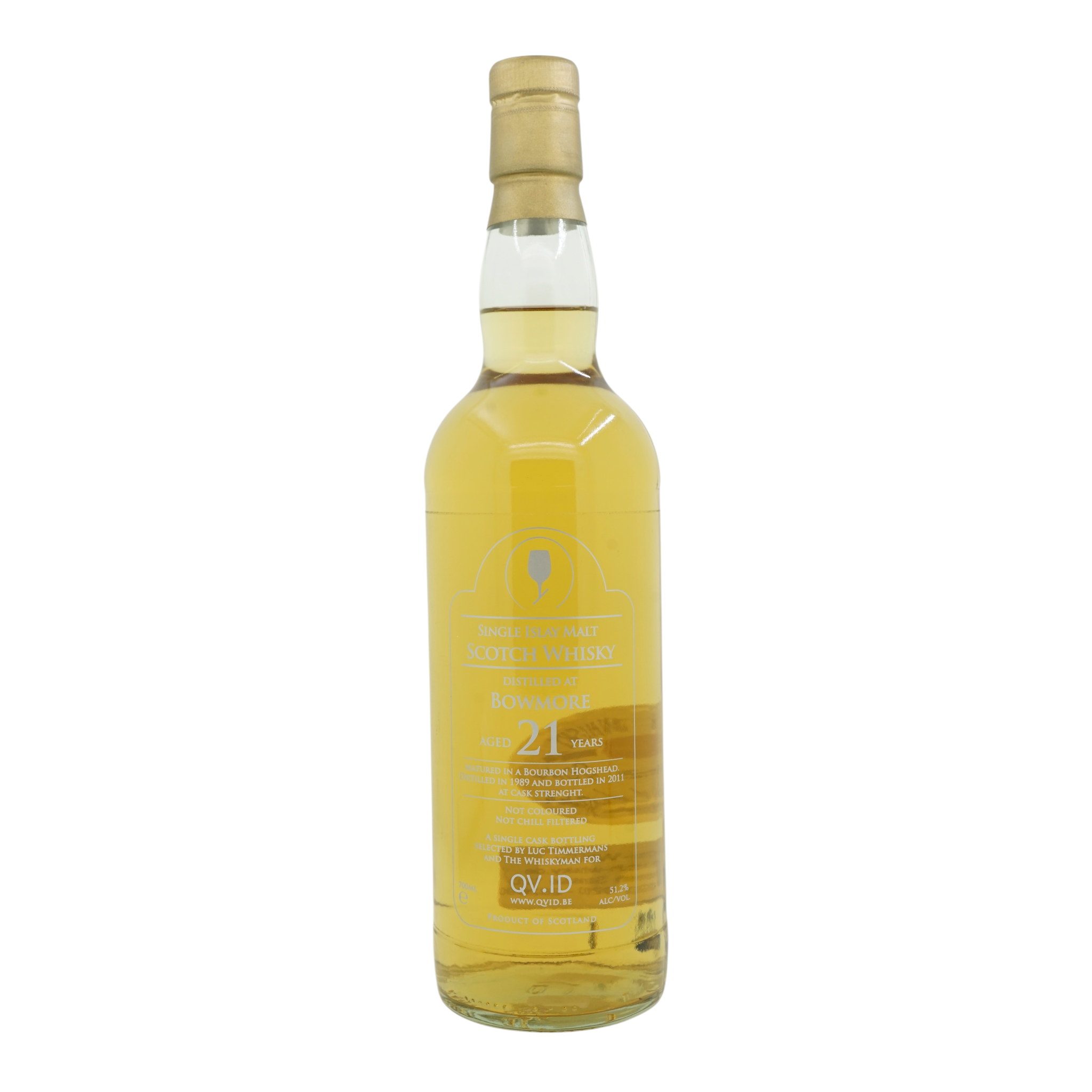 Bowmore 1989/2011 21 Year Old QV.ID