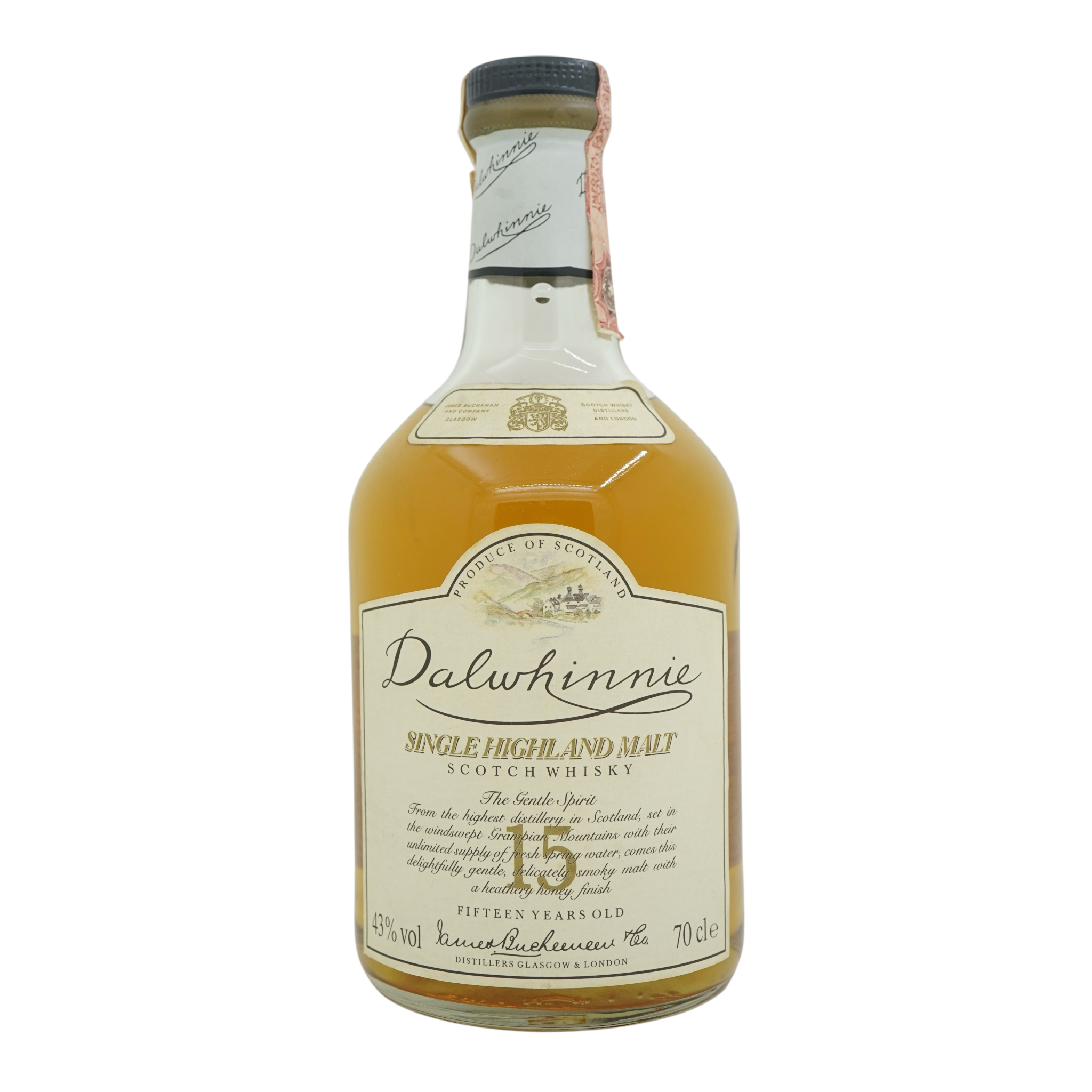 Dalwhinnie 15 Year Old Single Highland Malt 90’s