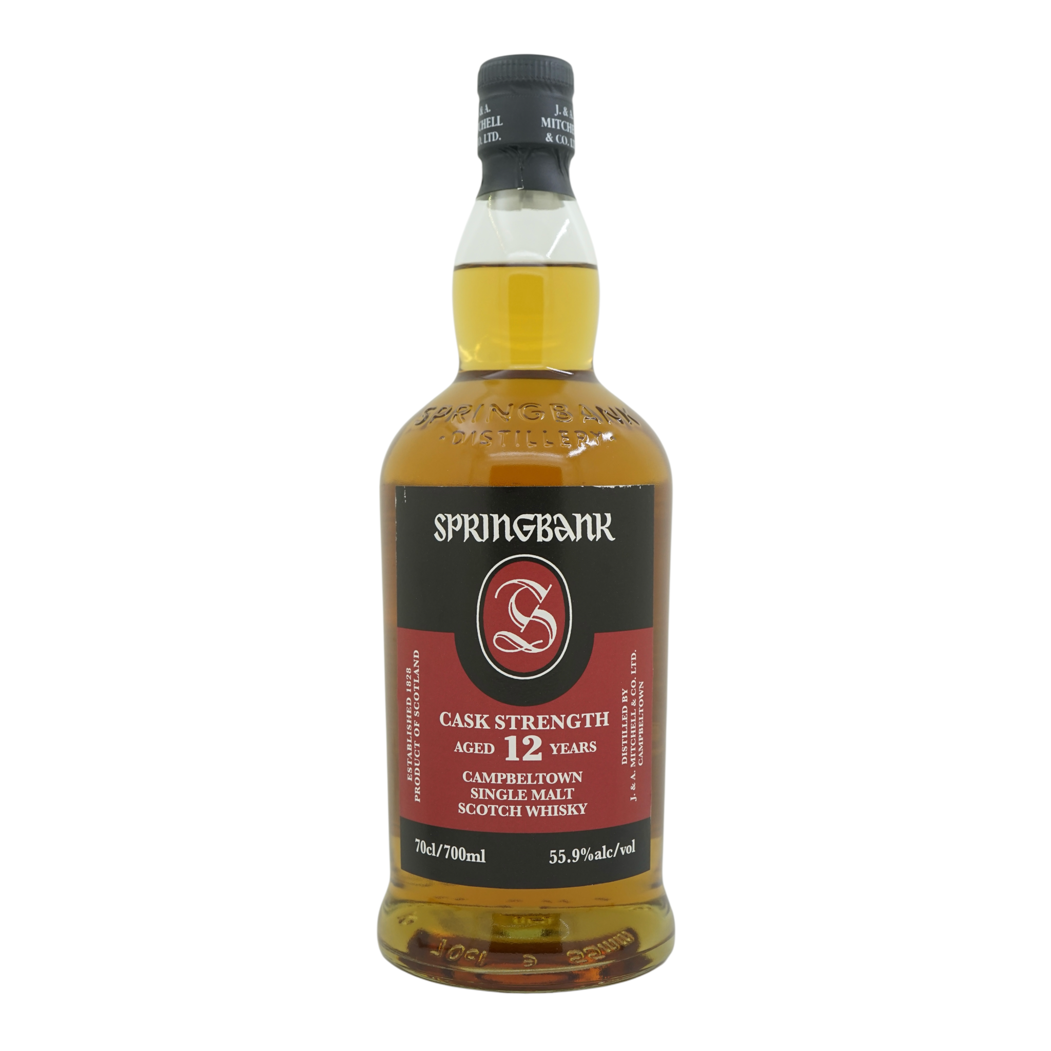 Springbank 12 Year Old Cask Strength 55.9% Batch 27 (2025 Bottled)