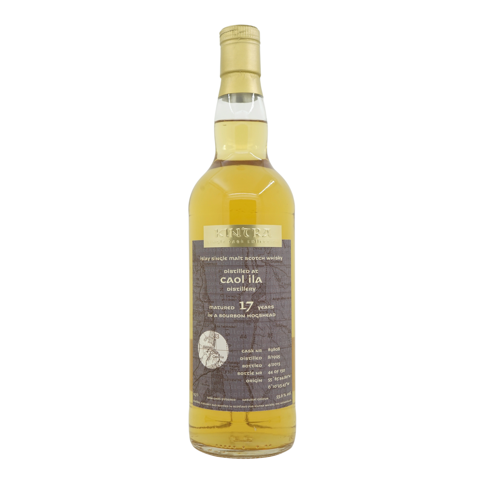 Caol Ila 1995/2013 17 Year Old Single Cask Collection Kintra Whisky #9808