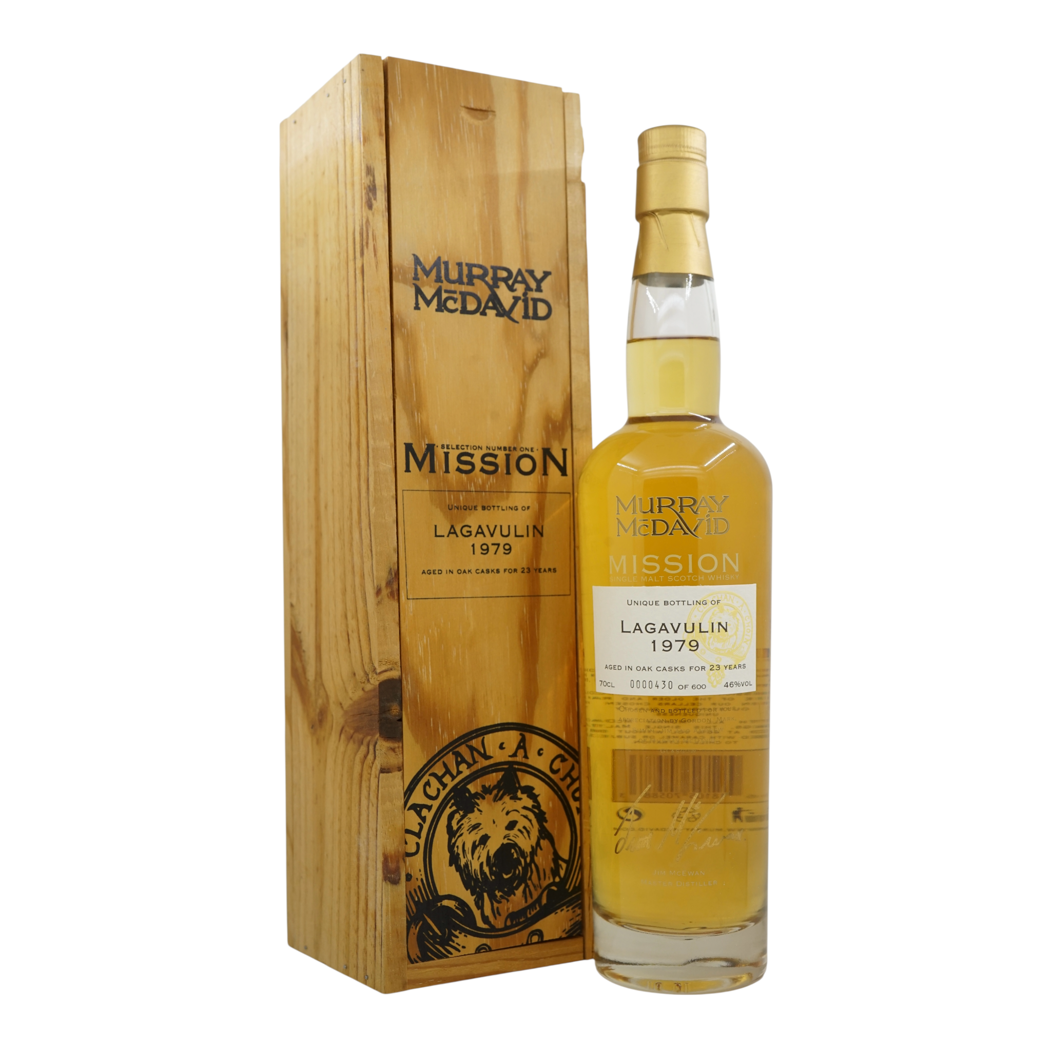 Lagavulin 1979 23 Year Old Mission - Selection Number One Murray McDavid