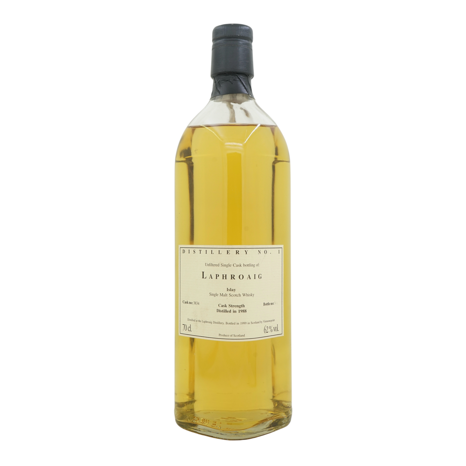 Laphroaig 1988/1999 Distillery No.1 Vinmonopolet ApS #3834