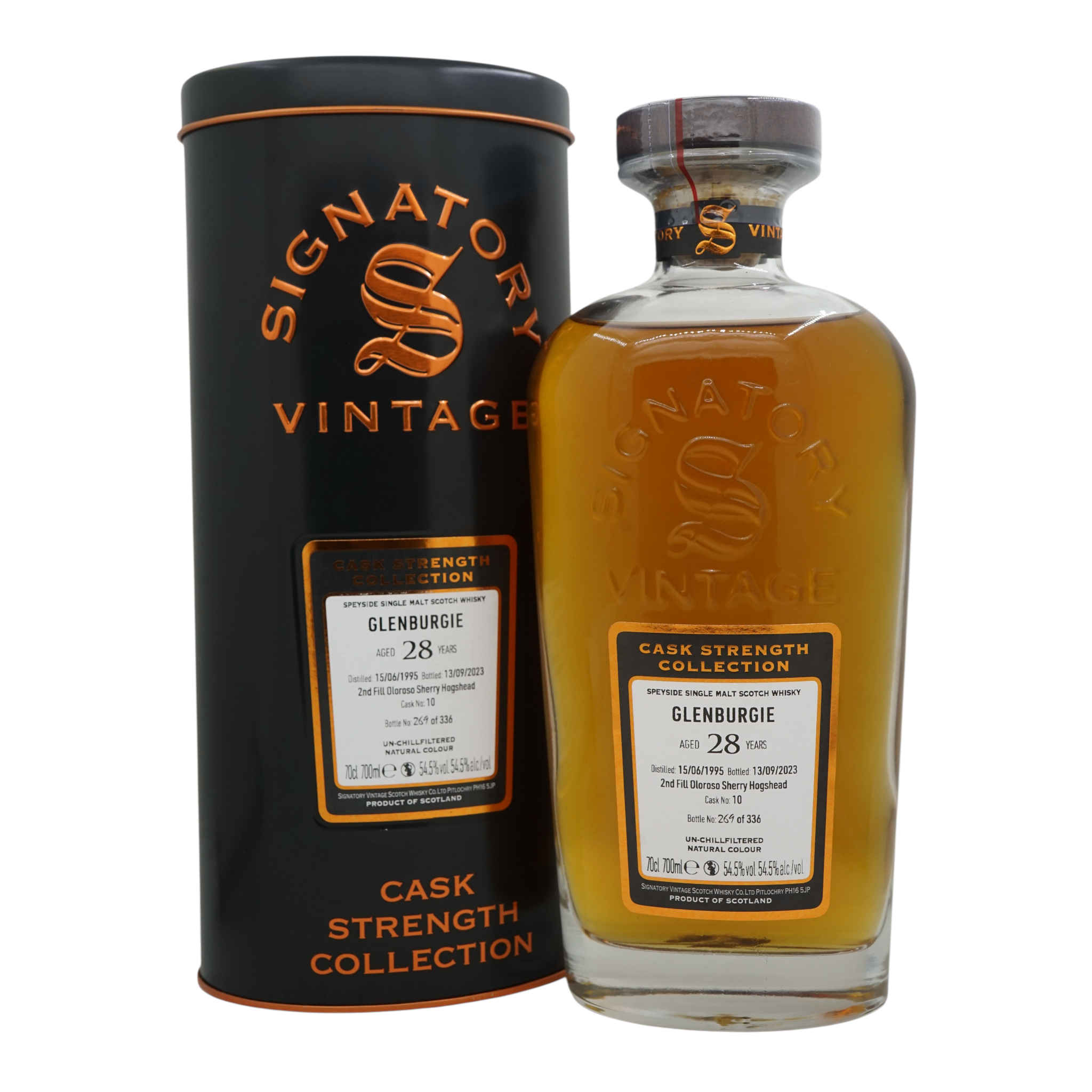 Glenburgie 1995/2023 28 Year Old Cask Strength Collection Signatory Vintage #10