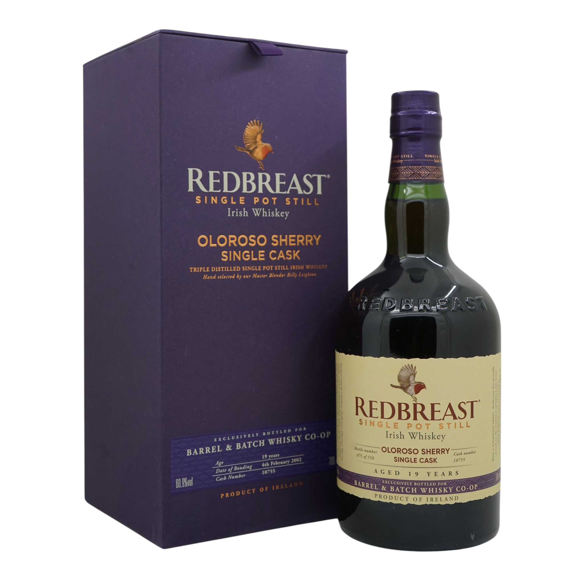 Redbreast 19 Year Old Oloroso Sherry Single Cask #10755