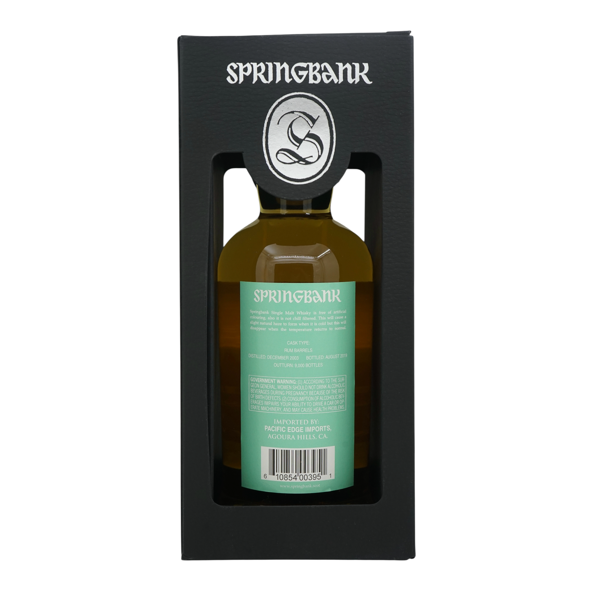 Springbank 2003/2019 15 Year Old Rum Wood