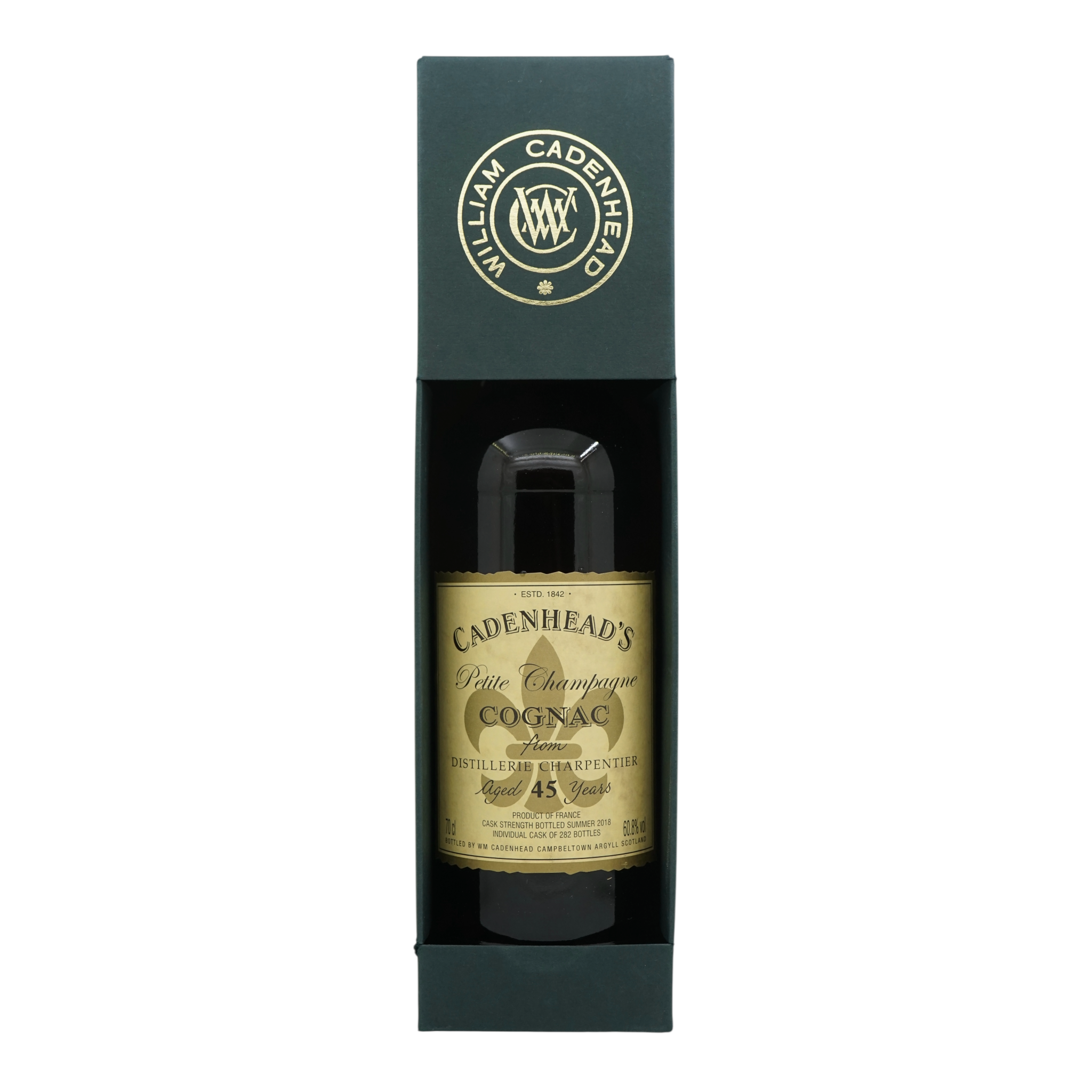 Distillerie Charpentier 2018 45 Year Old Cognac Cadenhead's