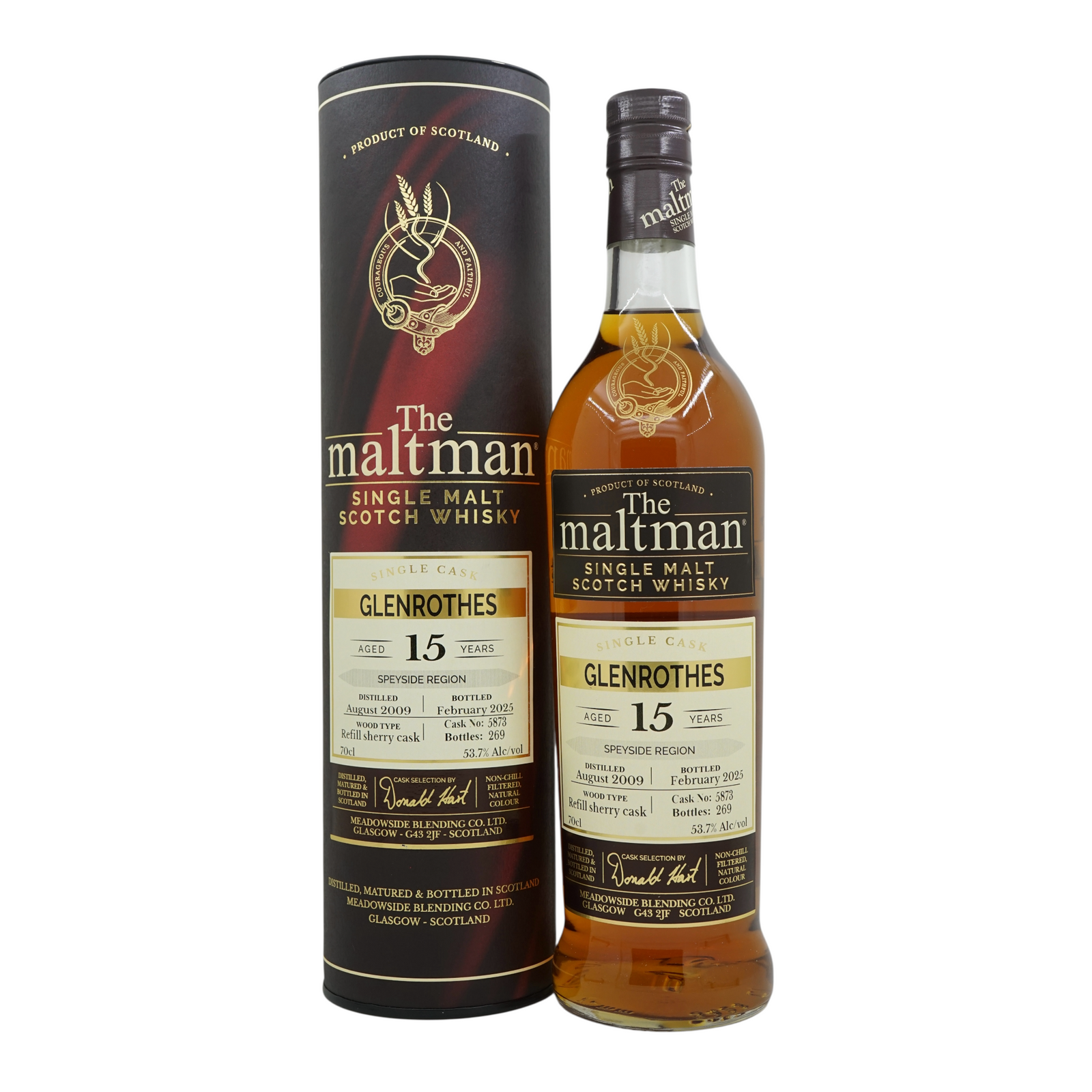 Glenrothes 2009/2025 15 Year Old The Maltman #5873
