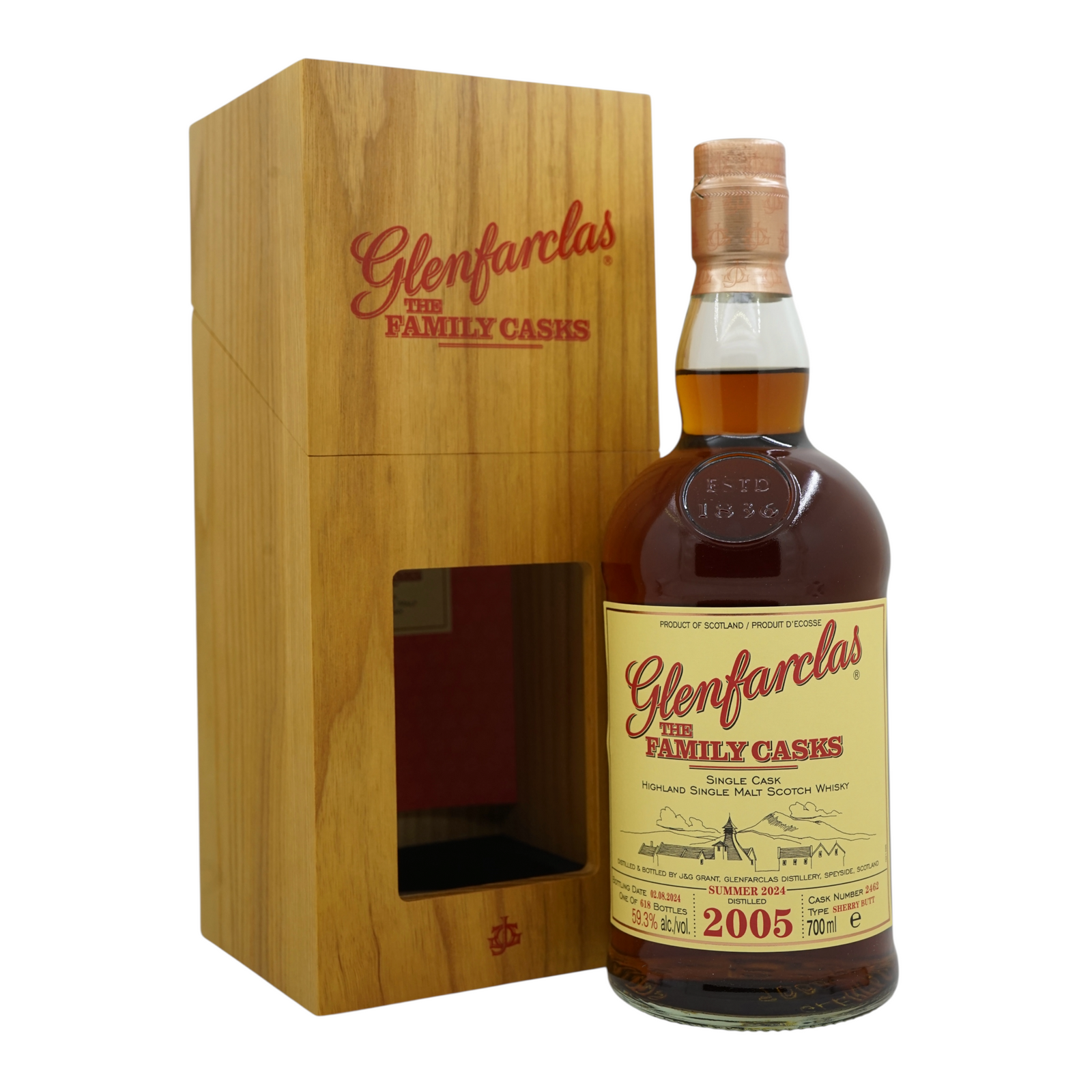 Glenfarclas 2005/2024 The Family Casks (Release S24) #2462