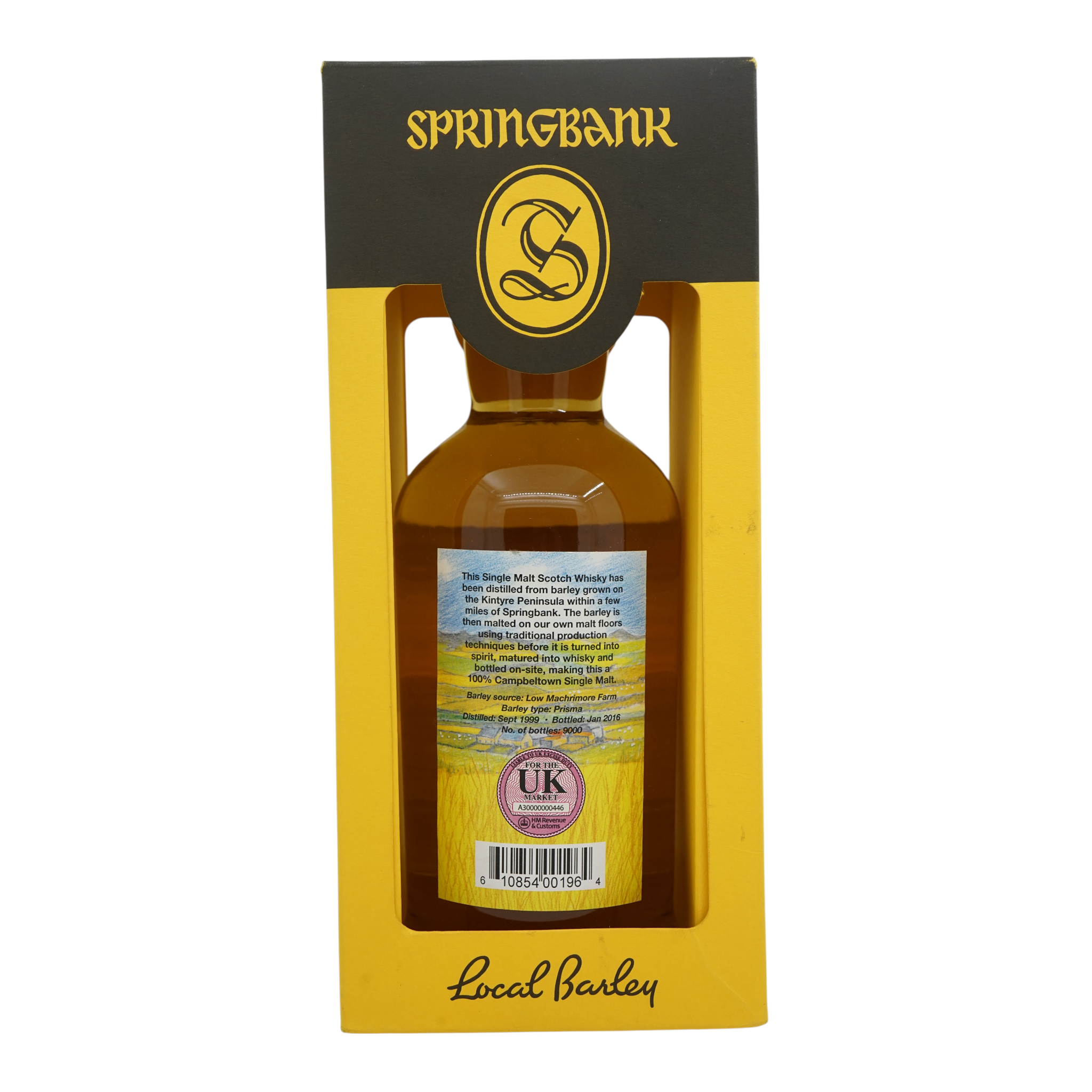 Springbank 1999/2016 16 Year Old Local Barley 54.3%