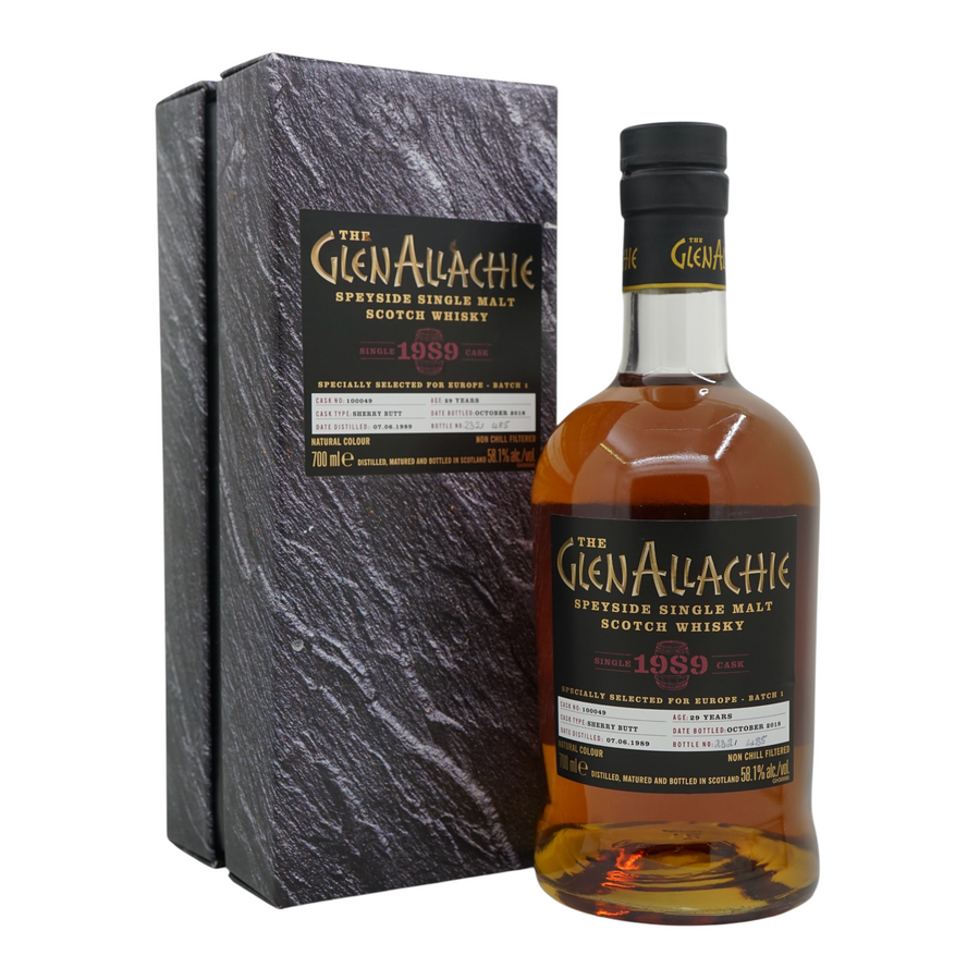 Glenallachie 1989/2018 29 Year Old Bottled for Europe Batch 1 #100049