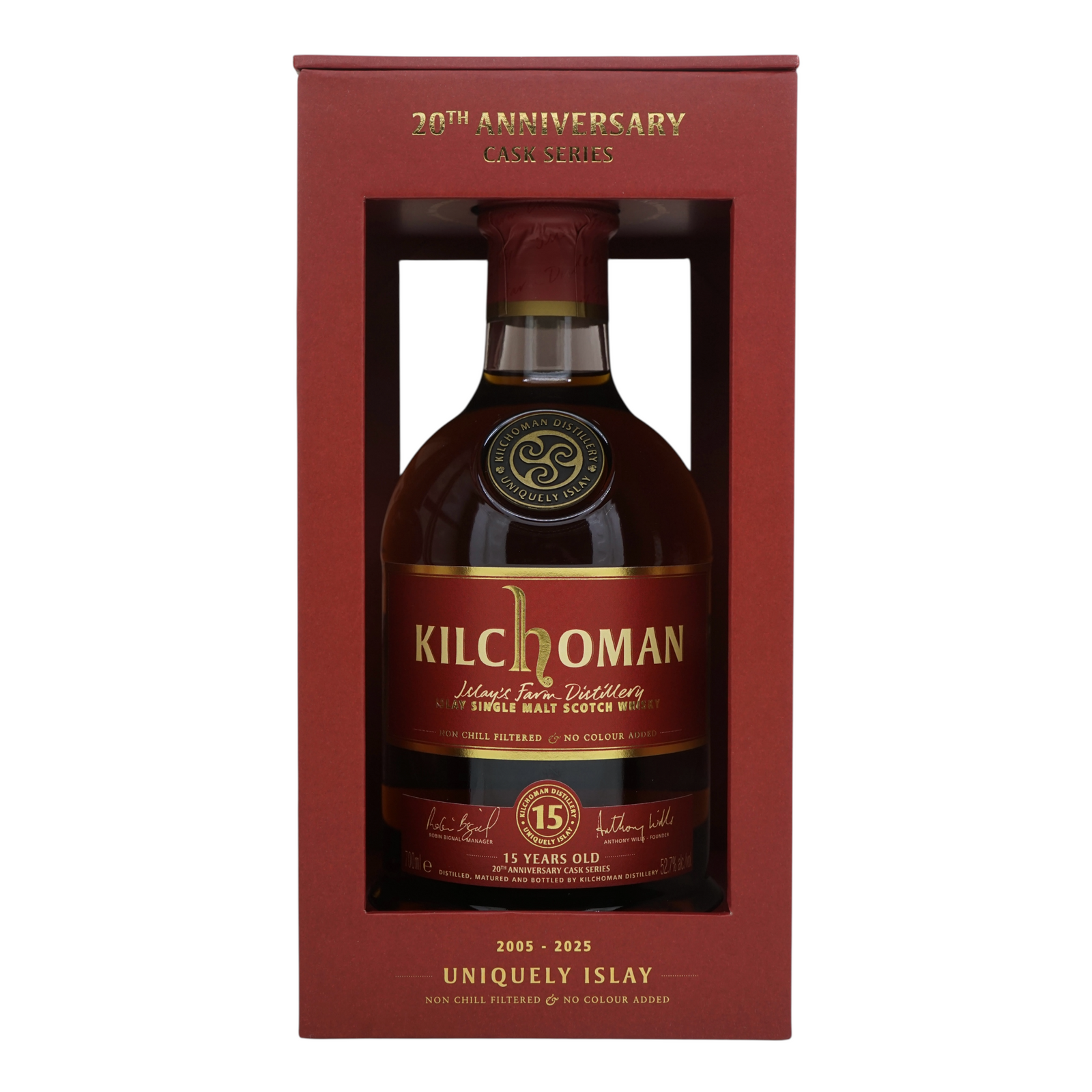 Kilchoman 15 Year Old 20th Anniversary Cask Series #644, 670, 16, 444, 513