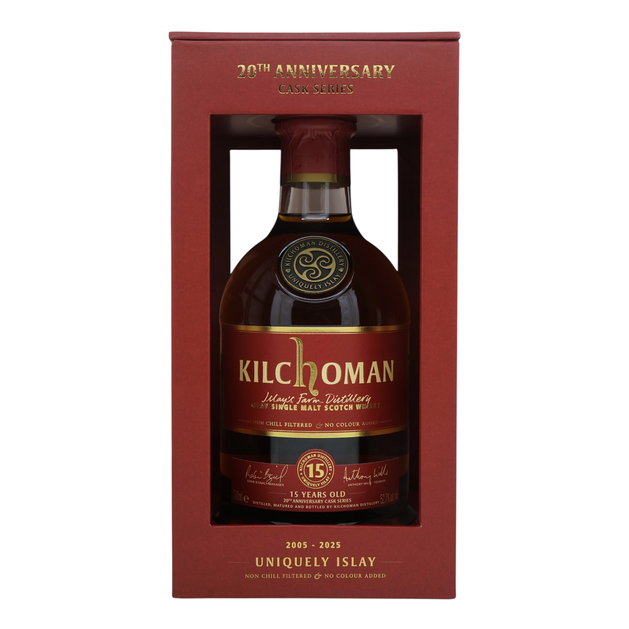 Kilchoman 15 Year Old 20th Anniversary Cask Series #644, 670, 16, 444, 513
