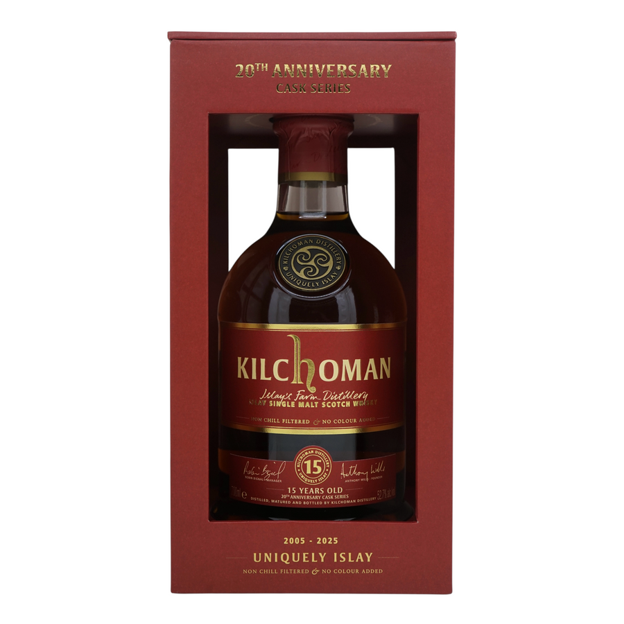 Kilchoman 15 Year Old 20th Anniversary Cask Series #644, 670, 16, 444, 513