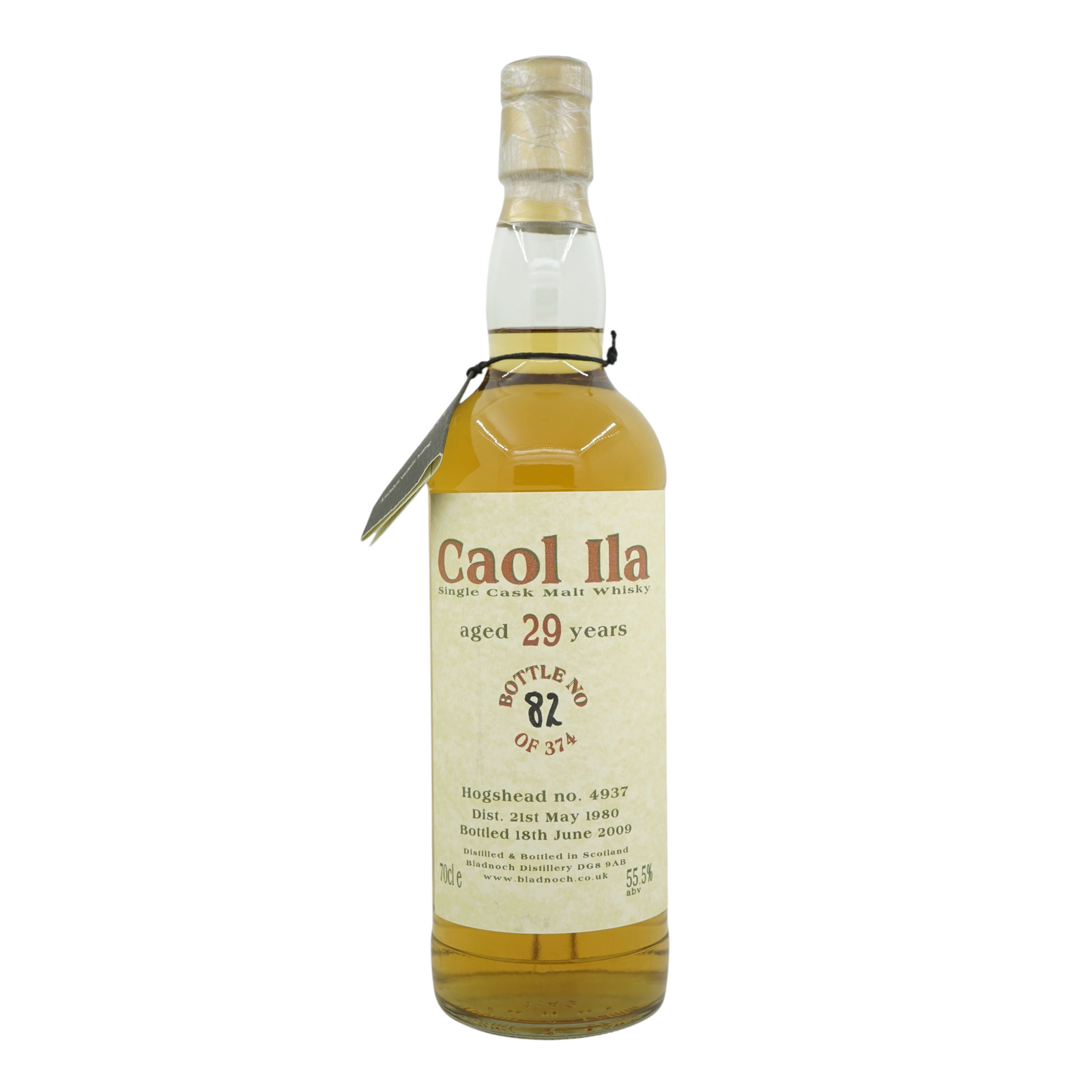 Caol Ila 1980/2009 29 Year Old Bladnoch Forum #4937