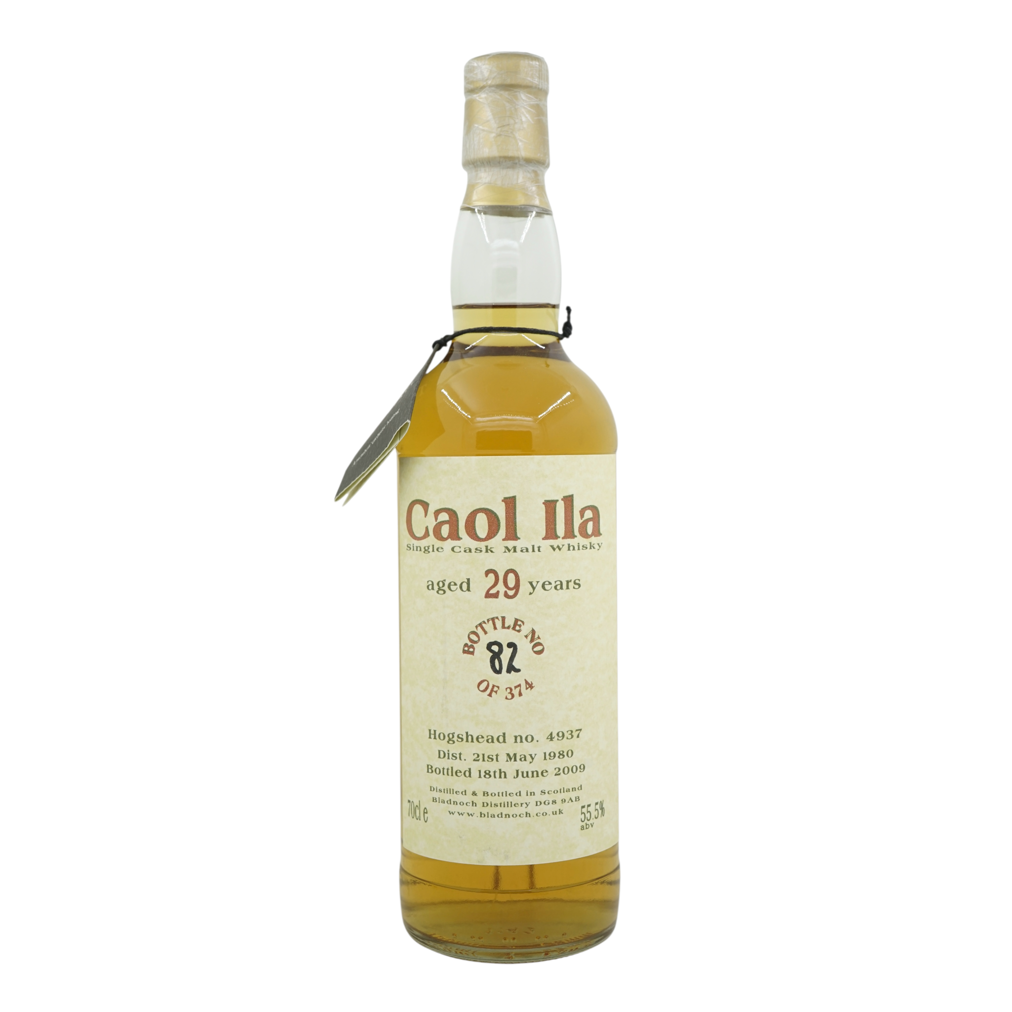 Caol Ila 1980/2009 29 Year Old Bladnoch Forum #4937