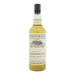 Springbank 2000/2015 15 Year Old Private Bottling Bottled for Kieler Whiskyclub #634