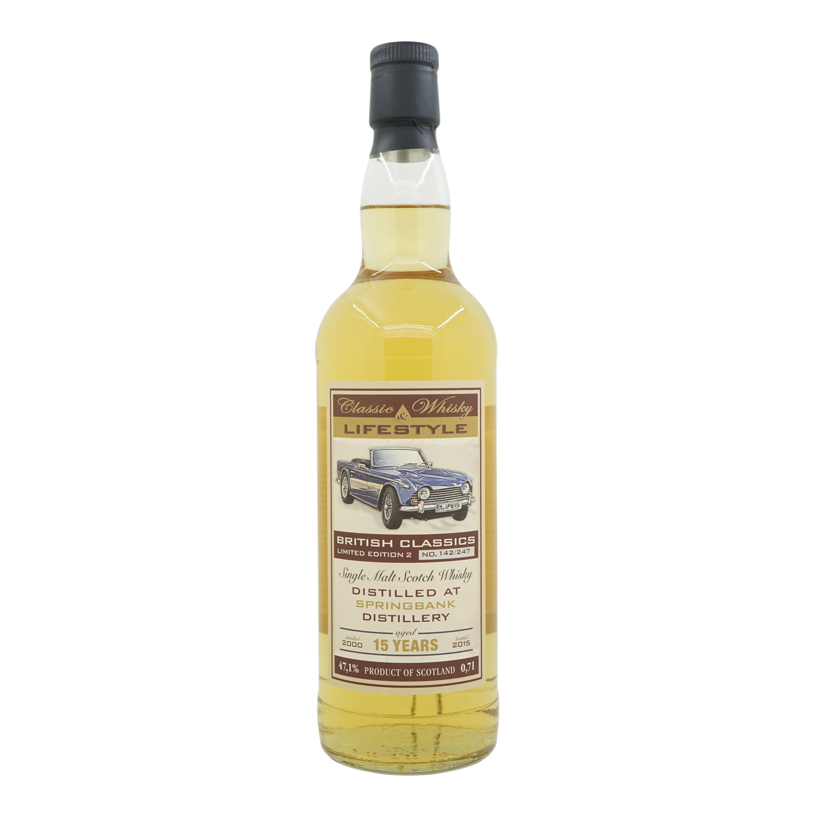 Springbank 2000/2015 15 Year Old British Classics Classic Whisky&Lifestyle