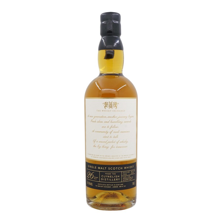 Clynelish 1995/2022 26 Year Old The Decades The Whisky Exchange
