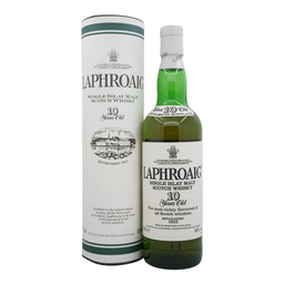 Laphroaig 10 Year Old Old Bottling ("10 Years Old" on neck label) Early 2000s