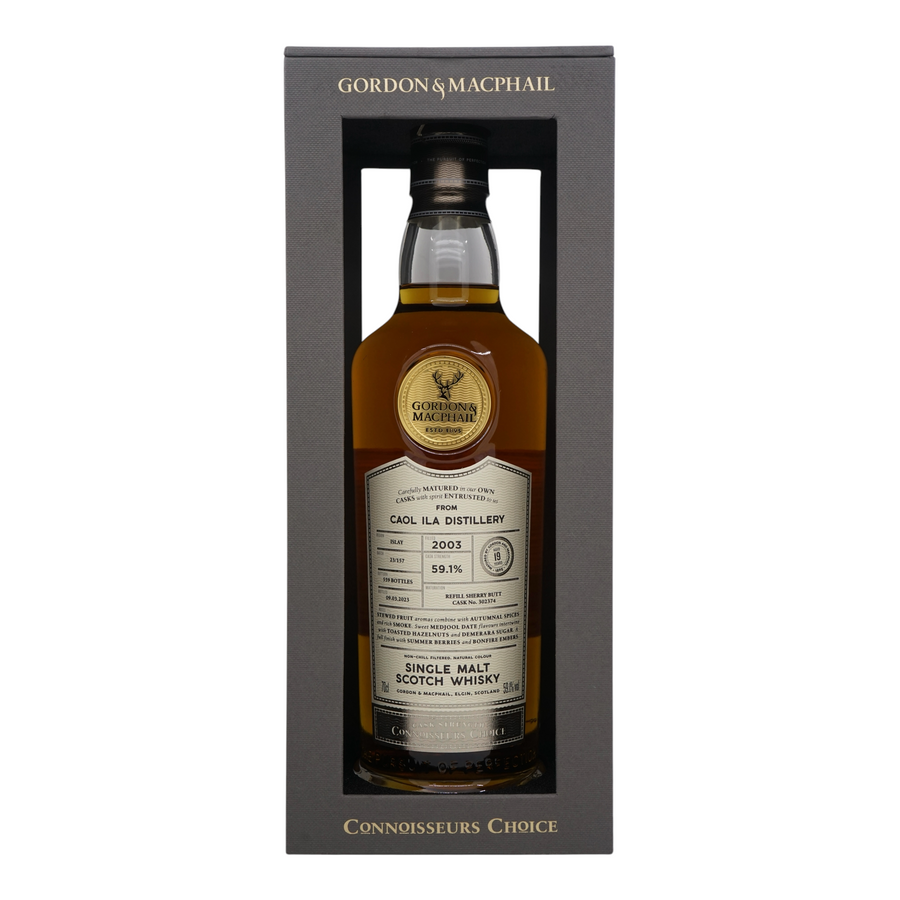 Caol Ila 2003/2023 19 Year Old Connoisseurs Choice - Cask Strength Gordon & MacPhail #302374